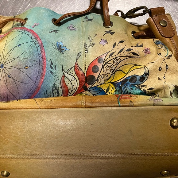 Anuschka purse and matching wallet. - Picture 4 of 7